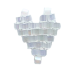cuore bianco